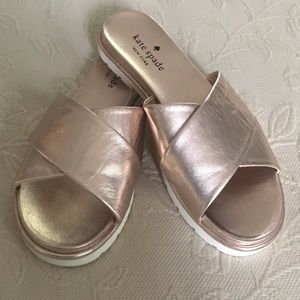 Kate Spade Metallic Sandals